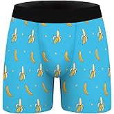 Aueyan Mens Teens Boy Underwear Funny Boxers Unique Boxer Briefs Short Leg