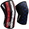 Bear KompleX Knee Sleeves for Men & Women - 5mm/7mm Compression & Heat Retention Neoprene Compression Knee Brace for Weightlifting, Squats & Powerlifting