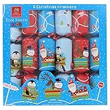 Fun Kids Christmas Crackers 6 pack