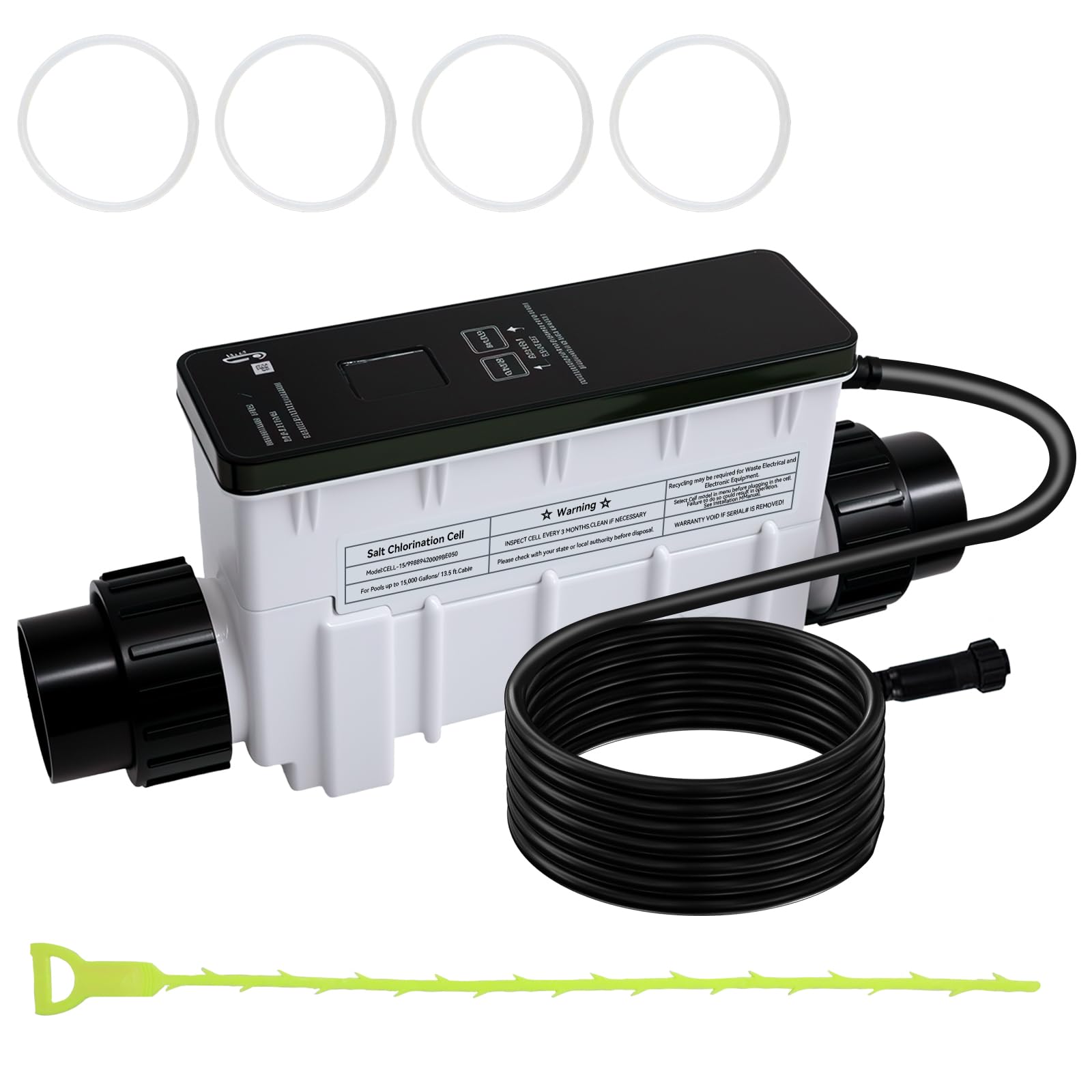 Photo 1 of IC60 Pool Salt Chlorine Generator Cell Compatible with Pentair IntelliChlor EC-521105,Salt Chlorinator System for Inground Saltwater Pools 60000 Gallon