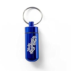 Anointing Oil Bottle Accessory Kit, Blue Keychain
