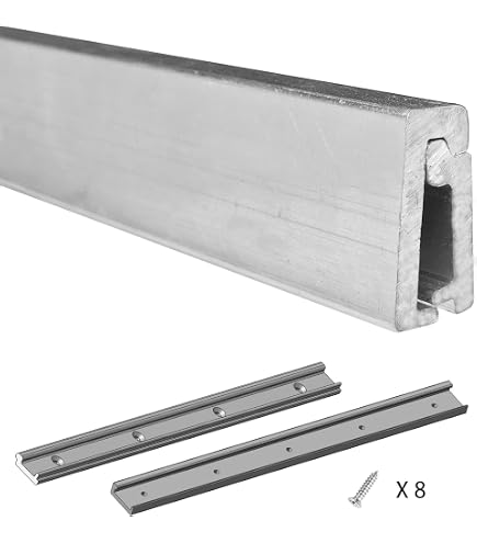 Table Camping Rail De Table Aluminium Anodisé 20 Pouces - Pour Camping-car, VR, Bateaux - Support Murale Détachable Tables De Camping