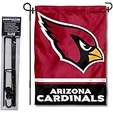 Arizona Cardinals Garden Flag with Stand Holder