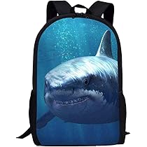 3d shark backpack Clearance