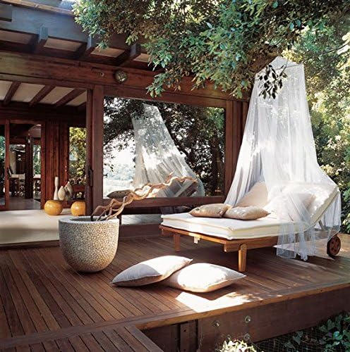 Apex72 Extra Large King Size Indoor &amp; Outdoor Conical Mosquito Net Canopy - Includes Free Carry Bag, Hanging Kit (Rectangular, for Twin, Full, Queen, &amp; King Beds)