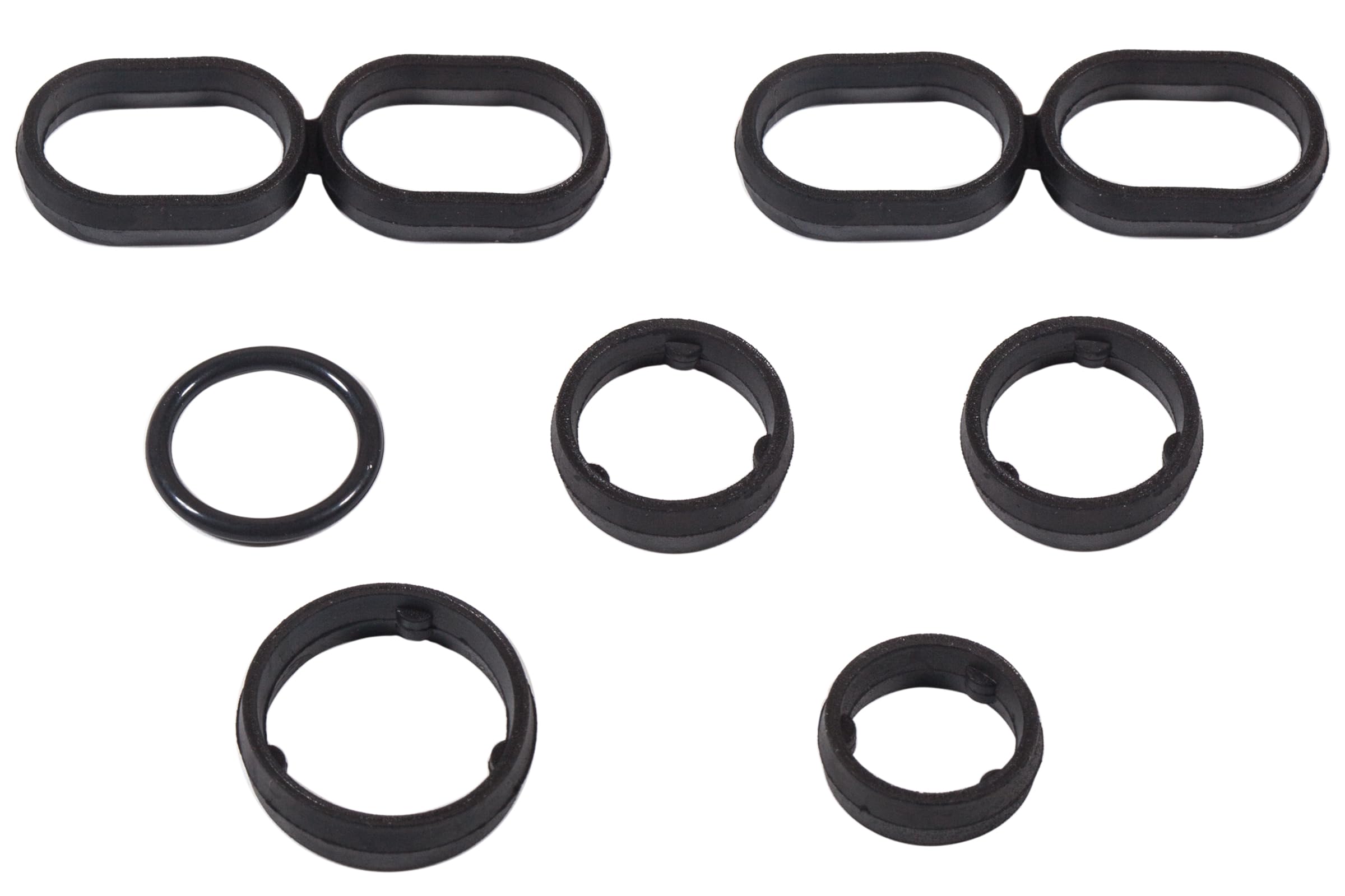 Photo 1 of 68191356AA Engine Oil Filter Housing O Ring Seal kit(7PCS) Chrysler 200 300 Pacifica Voyager Dodge Charger Grand Caravan Jeep Cherokee Gladiator Wrangler Ram 1500 ProMaster 2014-2021 3.6L 3.2L