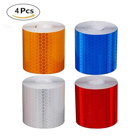 WZD Reflektierendes Sicherheitsband, 50 mm x 3 m, 2 Stück