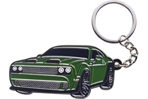 zuxiaoyaya for Challenger Keychain Accessories SRT,key chain for Dodge Challenger SRT SXT