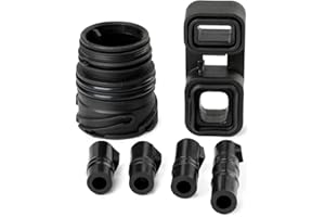 FANHAY 6PCS ZF6HP19Z 6HP19 6HP21 Valve Body to Case Sleeve Connector Seal Kit for BMW Replace 24107536339 24107536340 24107536341 24347588724 24347588725 24347588759