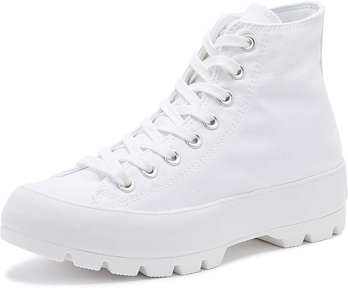 women's chuck taylor all star lugged high top sneaker white