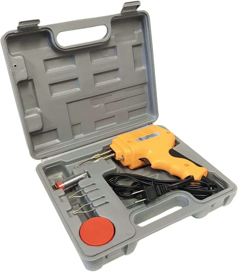 5Piece Complete Soldering Gun Kit (Cutter, Flux, Solder