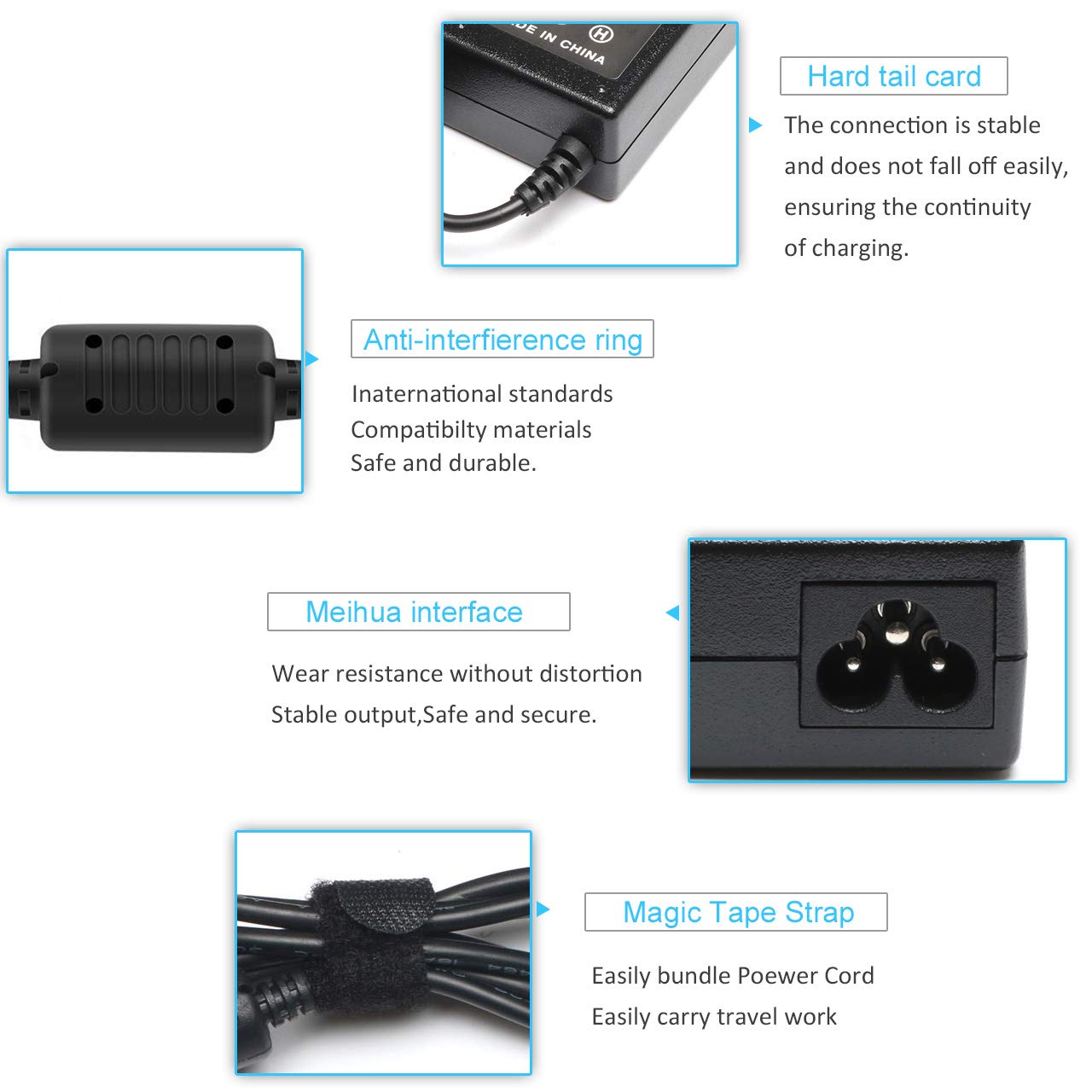 Electric Scooter Battery Charger Compatible for eZip 750 E750 400 E400 500 E500 450 900 eZip 4.0 4.5 E-4.5 Schwinn S180 S500 S750 Trailz Electric Bike Motor Bicycle Parts-24V 0.6A 36W