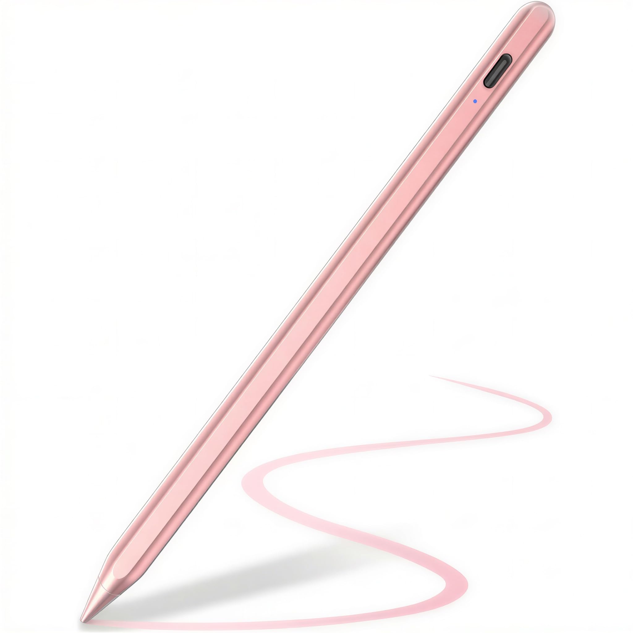 TQQ Pencil Compatible iPad 2018-2026, 2X Faster Charge, Pixel Precision, Tilt Sensitive Stylus Pen for Apple iPad 11/10/9/8/7/6th Gen, Pro 12.9/11/13 Inch M4, Air 3/4/5/M2/M3, Mini 5/6