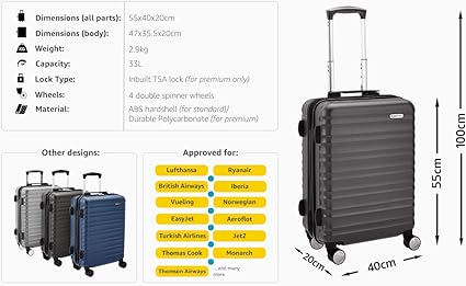 norwegian suitcase weight