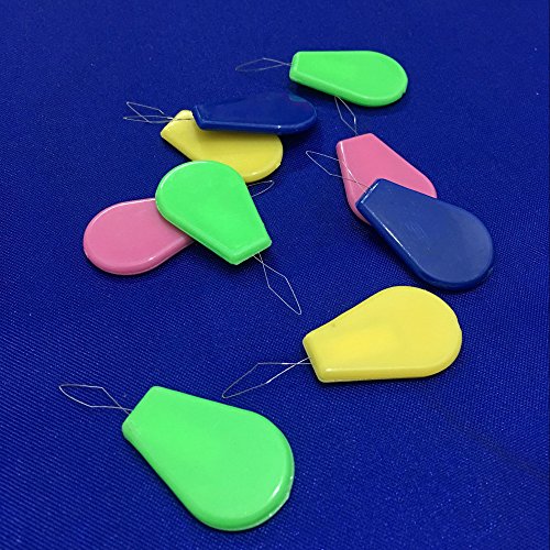 YEQIN 50pcs Bow Wire Stitch Insert Sewing Machines Needle Threader