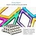 Security Magnetic Building Blocks Stacking Toys for Boys Girls, Magnet Tiles Kits for Kids (Above 3 Year-Old ) - 46 PCS