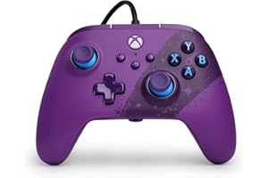 PowerA Advantage Wired Controller for Xbox Series X|S - Celestial Purple, gamepad, wired video game controller, gaming contro