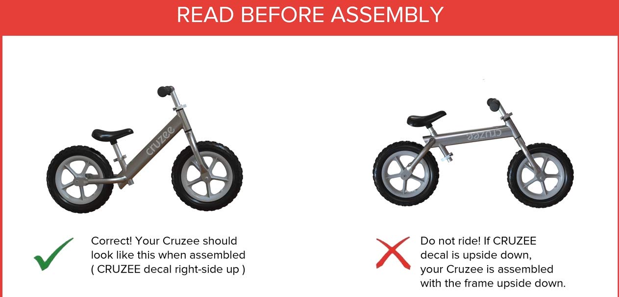 Mua Cruzee Ultralite Balance Bike Black Wheels trên Amazon Mỹ chính