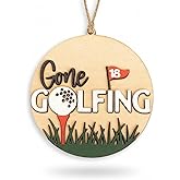 Golf Lover Ornament, Golf Ornaments for Christmas Tree 2025, Christmas Ornaments 2025, Unique Golf Ornament Gift for Men and Women, Holiday Tree Decorations for Sports Fans, Golf Gift