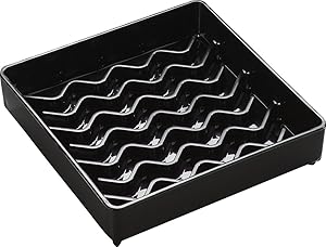 Carlisle 1102003 Square Drip Tray, San, Black
