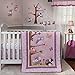 Bedtime Originals Sherpa/Velour Blanket, Lavender Woods