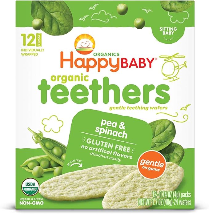 Happy Baby Gentle Teethers Organic 