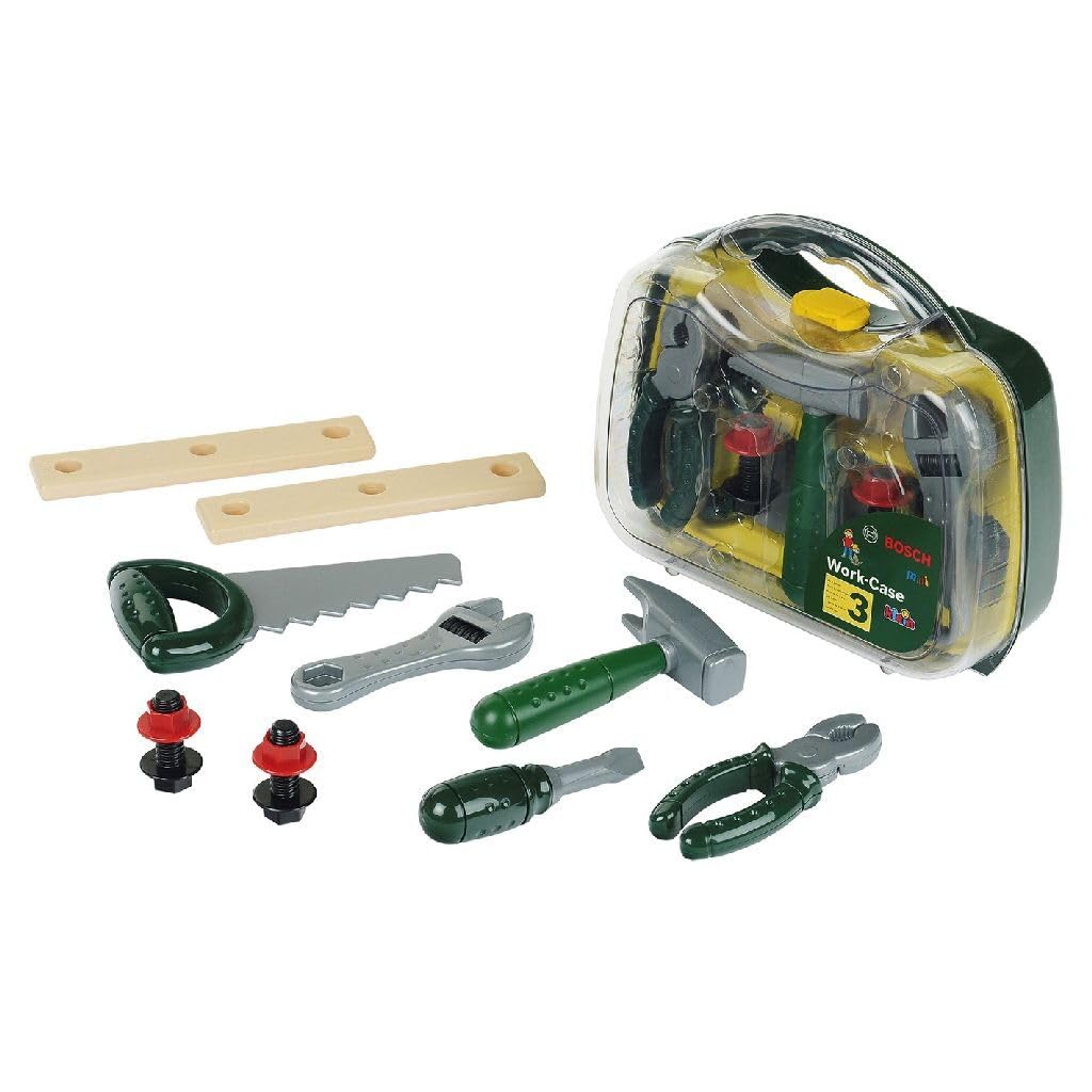 Theo Klein 8465 - Bosch Tool Case, Middle, Transparent