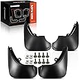 A-Premium Set of 4PCS Mud Flaps Splash Guards Mudguards Mudflaps with Hardware Kits Compatible with Land Rover Discovery Sport, 2015-2016, Sport Utility, 5+2 Seats only, Front LH RH and Rear LH RH