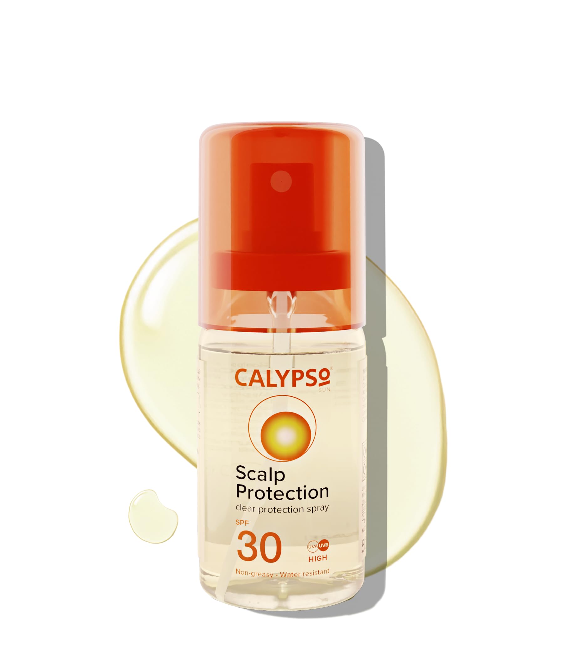 Calypso Hair & Scalp Protection Spray SPF30 Non Greasy High Protection UVA and UVB, 50ml