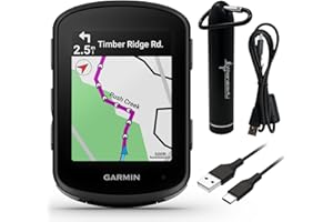 Wearable4U - Garmin Edge 540 GPS Cycling Computer, Button Controls, Advanced Navigation with E-Bank Bundle
