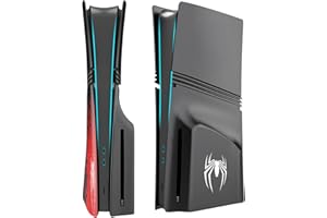 ElitePlay Spider PS5 Pro Disc Faceplates Cover Case Replacement for Playstation 5 Pro Model Disc Edition