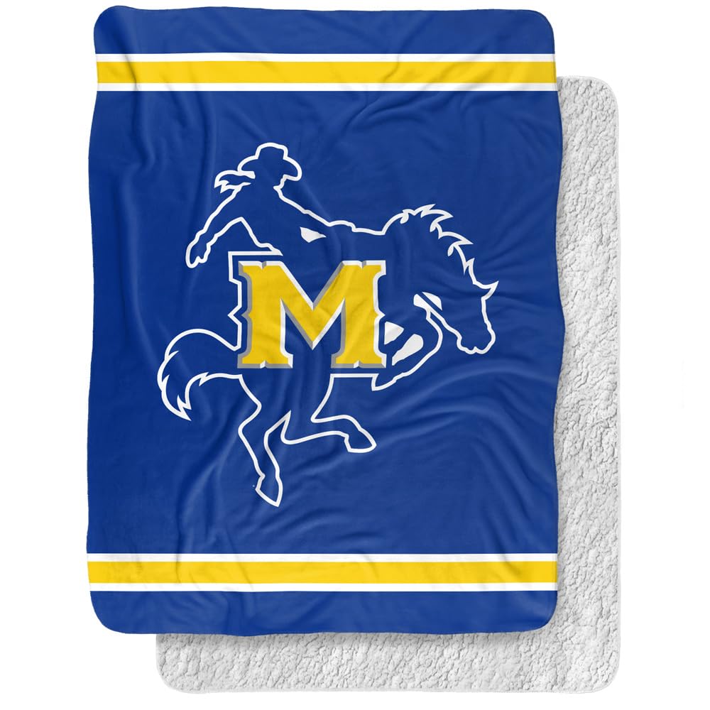 Mcneese State University Blanket, 60"x80" Primary