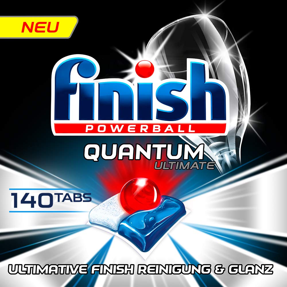 Finish Quantum Ultimate Gigapack Lot de 140 pastilles pour lavevaisselle Amazon.fr HygiÃšne