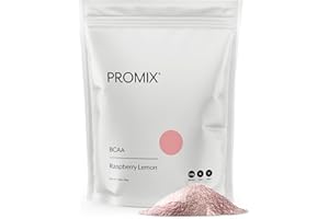 PROMIX NUTRITION Promix BCAA Post-Workout Energy Powder, Raspberry Lemon - Plant-Based Branched Chain Amino Acids Supports Lean Muscle Growth, Recovery, Endurance & Reduces Soreness - Zero Fat, Sugar & Carbs