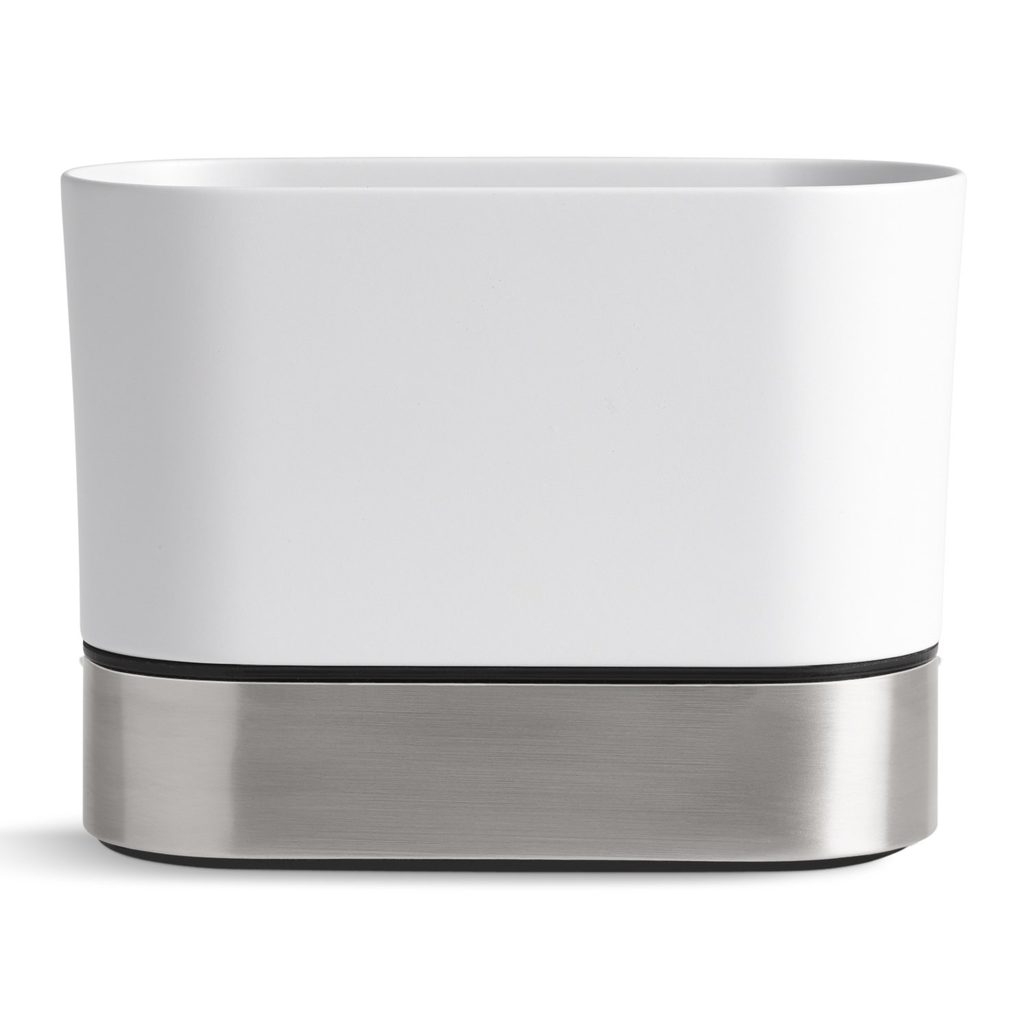 KOHLER Kitchen Dish Brush Holder, Sink Caddy, Silicone and Stainless