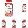 Centrum MultiGummies Multi+ Omega 3 Dual Action, Adult Multivitamin, Multivitamin/Multimineral/Omega 3 Supplement, Strawberry/Lemon/Orange Flavors - 110 Count (Pack of 5)
