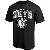 Outerstuff NBA Youth 8-20 Team Color Faded Arch Primary Logo Wordmark Short Sleeve T-Shirt