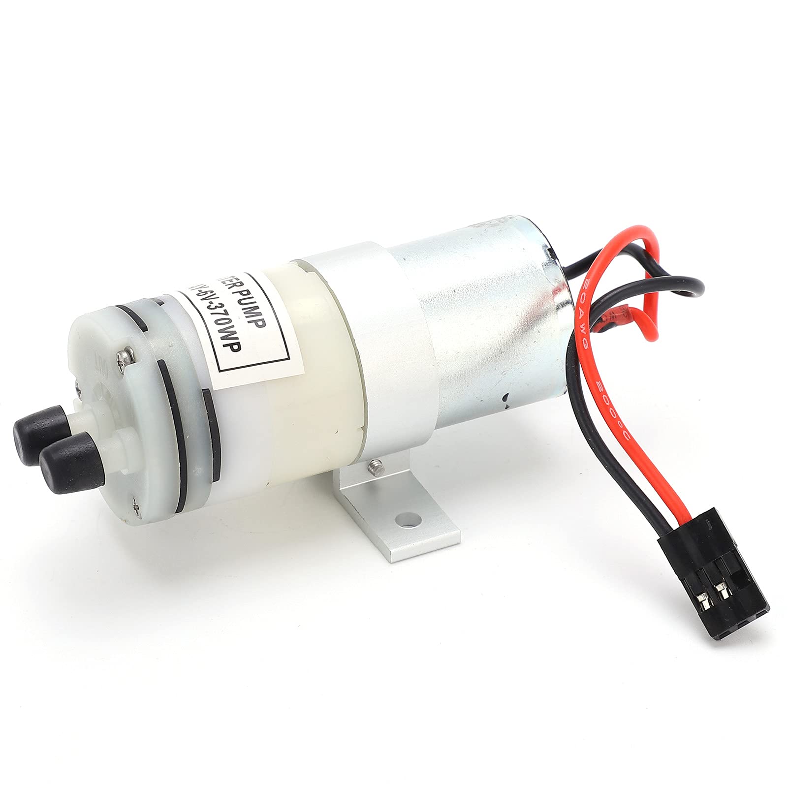 RC Water Pump, 3‑6V RC Boat 370 Water Cooling Pump JR Plug Portable Step Down Waterproof Module Accessory Part for RC Boats Motor ESC