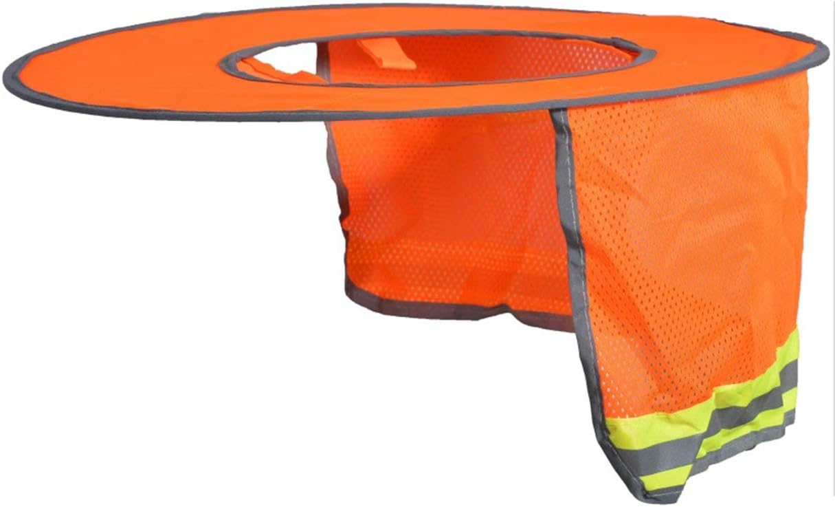 5 Cubiertas De Casco Con Protector Solar Para El Cuello - Malla Transpirable, Reflectante, Para Construcción, Ciclismo, Exterior