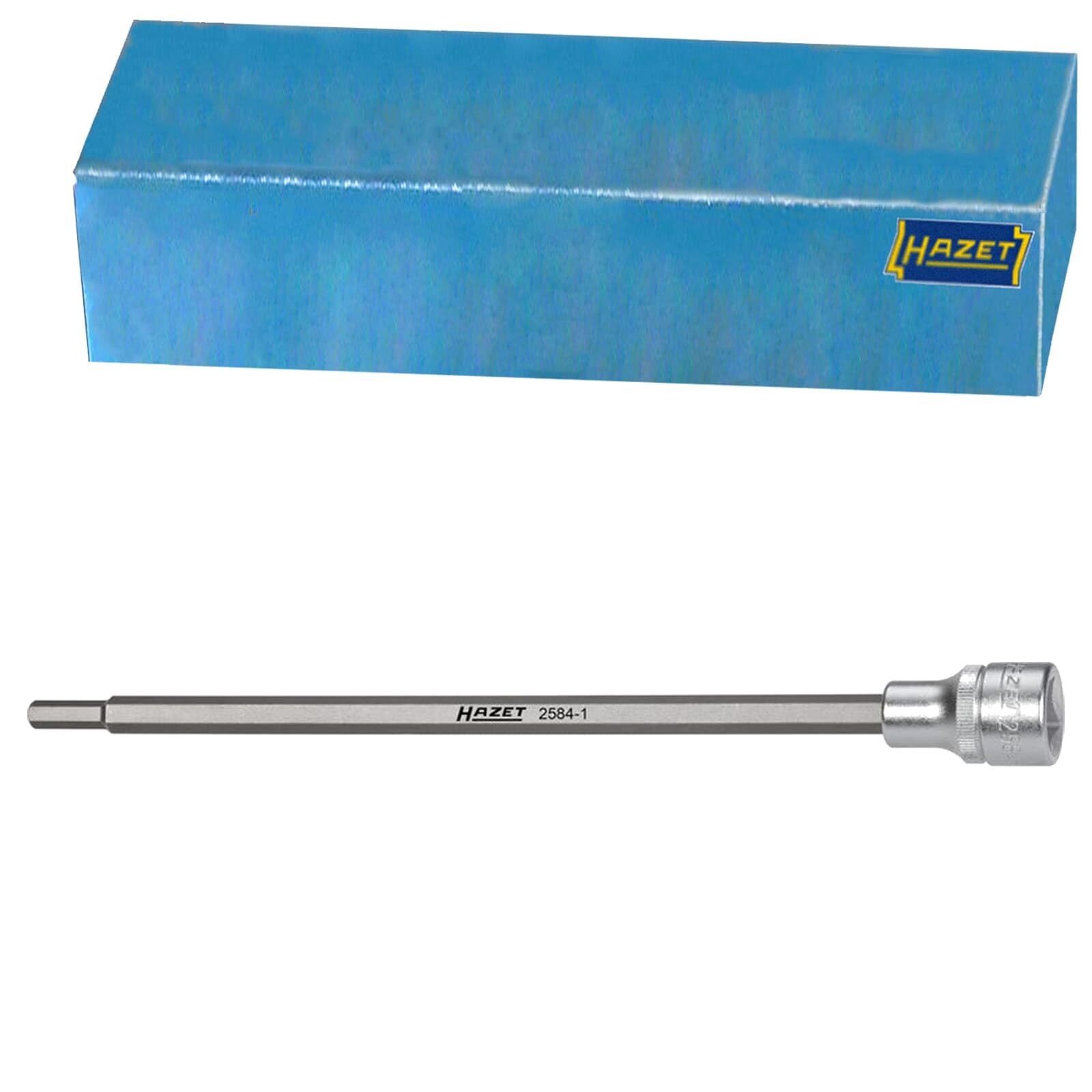 HAZET 2584-1 Hexagon Profile Intake Pipe Screwdriver Socket - Multi-Colour