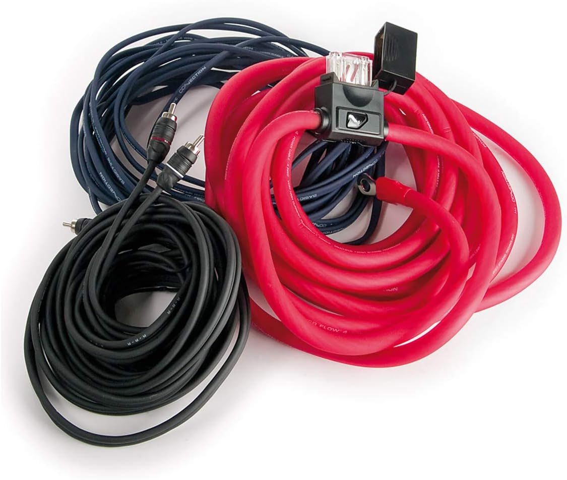 Connection 4-Gauge Power Amplifier Installation Kit