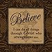 Love Faith Joy Believe Religious Bible Prints by Todd Williams; 4-12x12