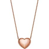 Rocksbox Puffy Heart Pendant Necklace - High Polish Plating - Premium Quality Jewelry - 16" with Extender
