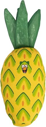 YEOWWW Pineapple Catnip Toy for Cats Yellow 7" All Breed Sizes view 2