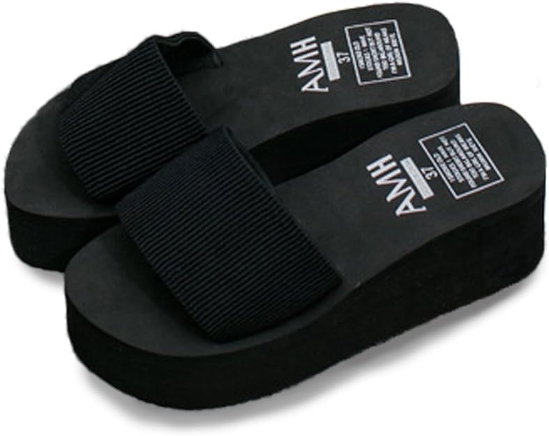 Afromarket サンダル レディース 厚底 歩きやすい スポーツサンダル オープントゥ コンフォートサンダル おしゃれ ウェッジソール シューズ ファッションサンダル Amazon