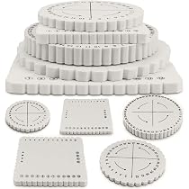 SUNNYCLUE 1 Box 32 Sets Kumihimo End Caps 4.8mm Screw Clasps...