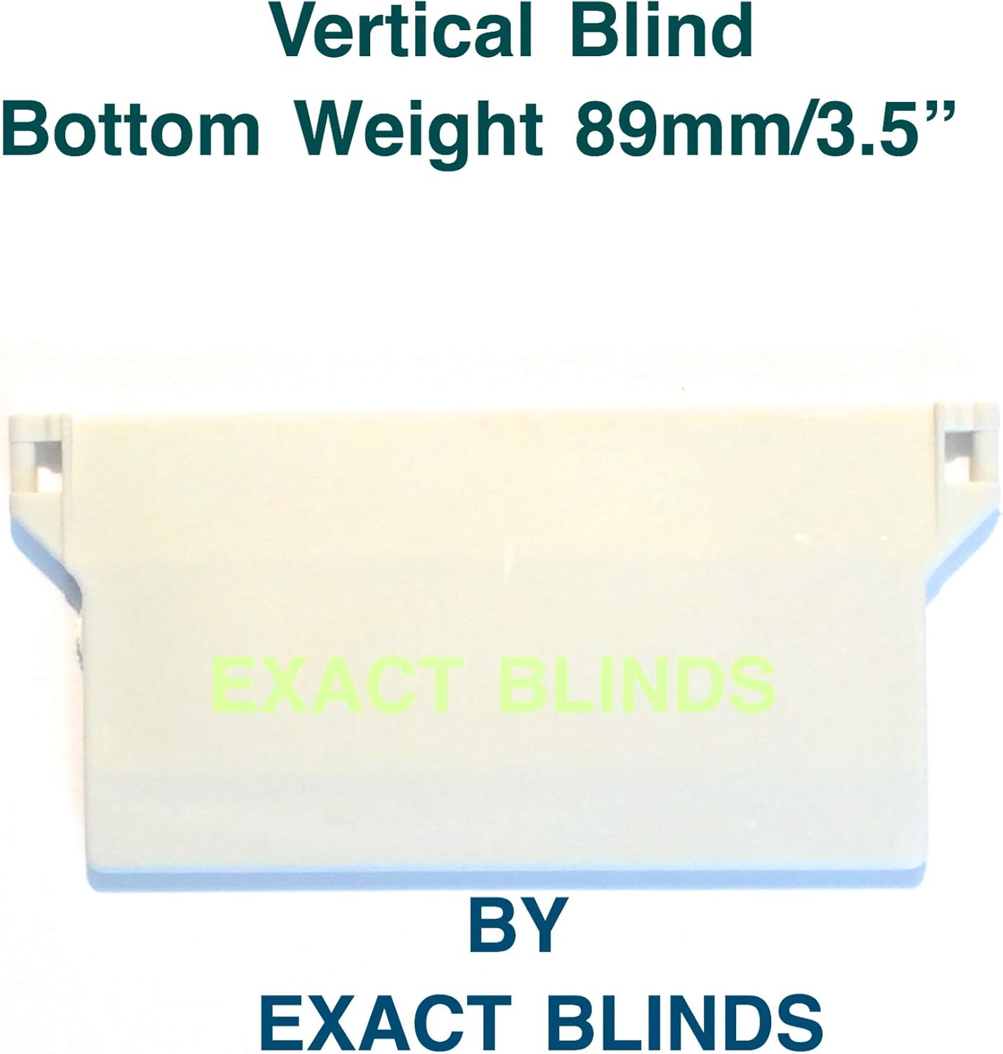 89mm Vertical Blind White Bottom Weights, pack of 100 Amazon.co.uk