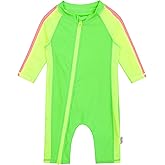 SwimZip Boys' Long-Sleeve UPF 50+ Swimsuit for Baby, Toddler, & Little Boys