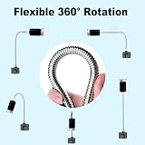 PewinGo Tortoise Heat Lamp Kit 2x50W UVB UVA Basking Clamp Stand view 4