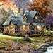 Thomas Kinkade Canvas Print Wall Decor: Mountain Retreat by The Bradford Exchange